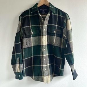 Ralph Lauren plaid shacket, size 8